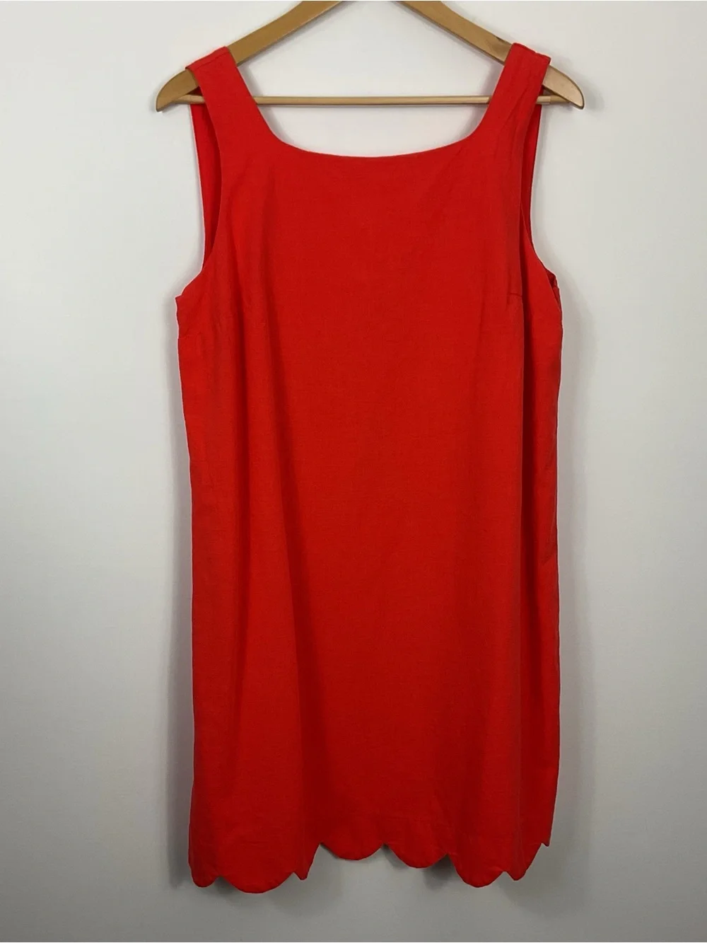 Kate Spade Target Scalloped Hem Shift Dress Womens Size Medium
